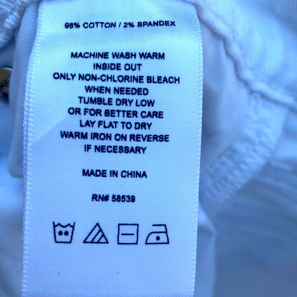 Women’s BARDOT Size 2 White Skinny Boyfriend KUT Ankle Cropped Jeans - Picture 7 of 8